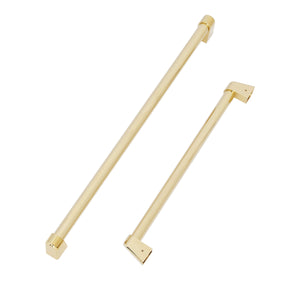 ZLINE Autograph Edition 30 in. Built-in Refrigerator Handles with Accents for RBIV-30 (RBIVHZ-30)-Refrigerator Accessories-RBIVHZ-G-30 ZLINE Kitchen and Bath