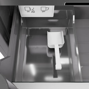 ZLINE 24 in. 12.4 cu. ft. Column Freezer in Stainless Steel with Graphite Gray Interior (RCFV-304-24)