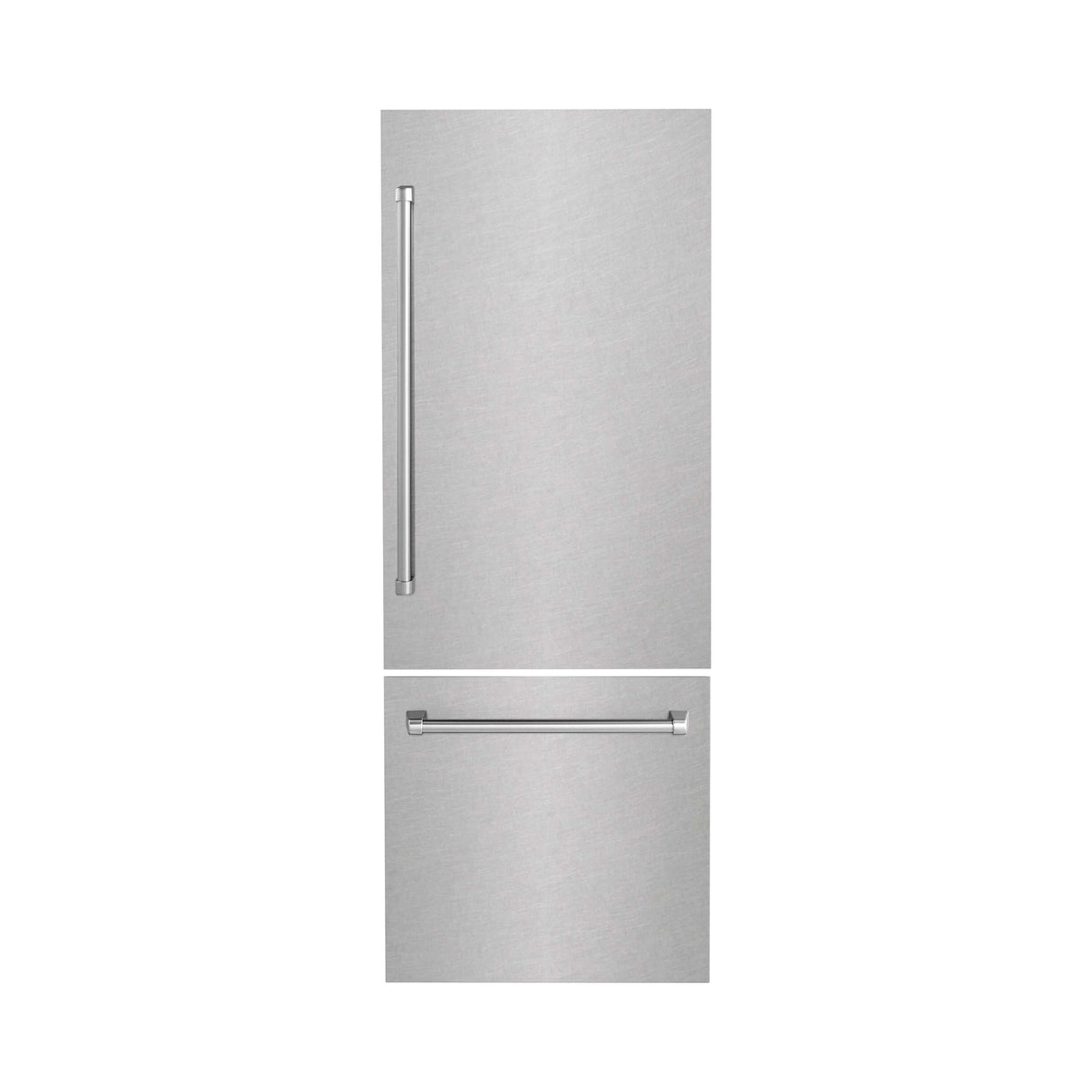 ZLINE 30 in. Refrigerator Panels and Handles in Fingerprint-Resistant Stainless Steel for Built-in Refrigerators (RPBIV-SN-30)