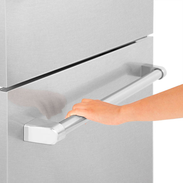 ZLINE 60 in. Refrigerator Panels and Handles in Fingerprint-Resistant Stainless Steel for Built-in Refrigerators (RPBIV-SN-60)