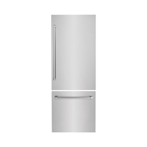 ZLINE 30 in. Refrigerator Panels and Handles in Stainless Steel for Built-in Refrigerators (RPBIV-304-30)