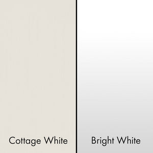 ZLINE 36 in. Wooden Wall Mount Range Hood in Rustic Shiplap Bright White Finish with Stainless Steel Accents (365WW-36)