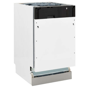 ZLINE 18 in. Tallac Series 3rd Rack Top Control Dishwasher in Custom Panel Ready with Stainless Steel Tub, 51dBa (DWV-18)