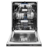 ZLINE 24" Tallac Series 3rd Rack Dishwasher with Fingerprint Resistant Stainless Steel Panel and Traditional Handle 51dBa (DWV-SN-24)