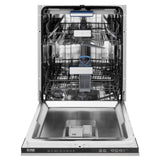 ZLINE 24 in. Tallac Series 3rd Rack Dishwasher with Fingerprint Resistant Stainless Steel Panel and Traditional Handle 51dBa (DWV-SN-24)
