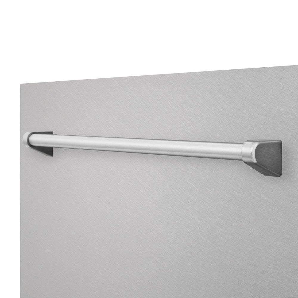 ZLINE 24 in. Tallac Series 3rd Rack Dishwasher with Fingerprint Resistant Stainless Steel Panel and Traditional Handle 51dBa (DWV-SN-24)