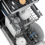 ZLINE 18 in. Tallac Series 3rd Rack Top Control Dishwasher with White Matte Panel, 51dBa (DWV-WM-18)