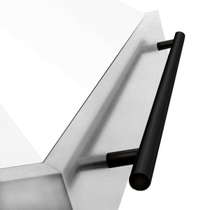 ZLINE Autograph Edition 36 in. Fingerprint Resistant Stainless Steel Range Hood with White Matte Shell and Handle (8654SNZ-WM36)