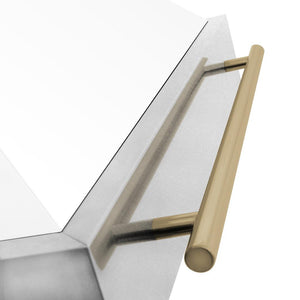 ZLINE Autograph Edition 48 in. Fingerprint Resistant Stainless Steel Range Hood with White Matte Shell and Handle (8654SNZ-WM48)