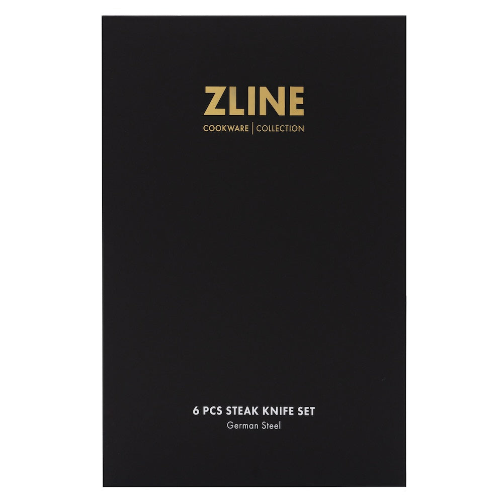ZLINE 6-Piece Professional German Steel Steak Knife Set (STK-GS-6)