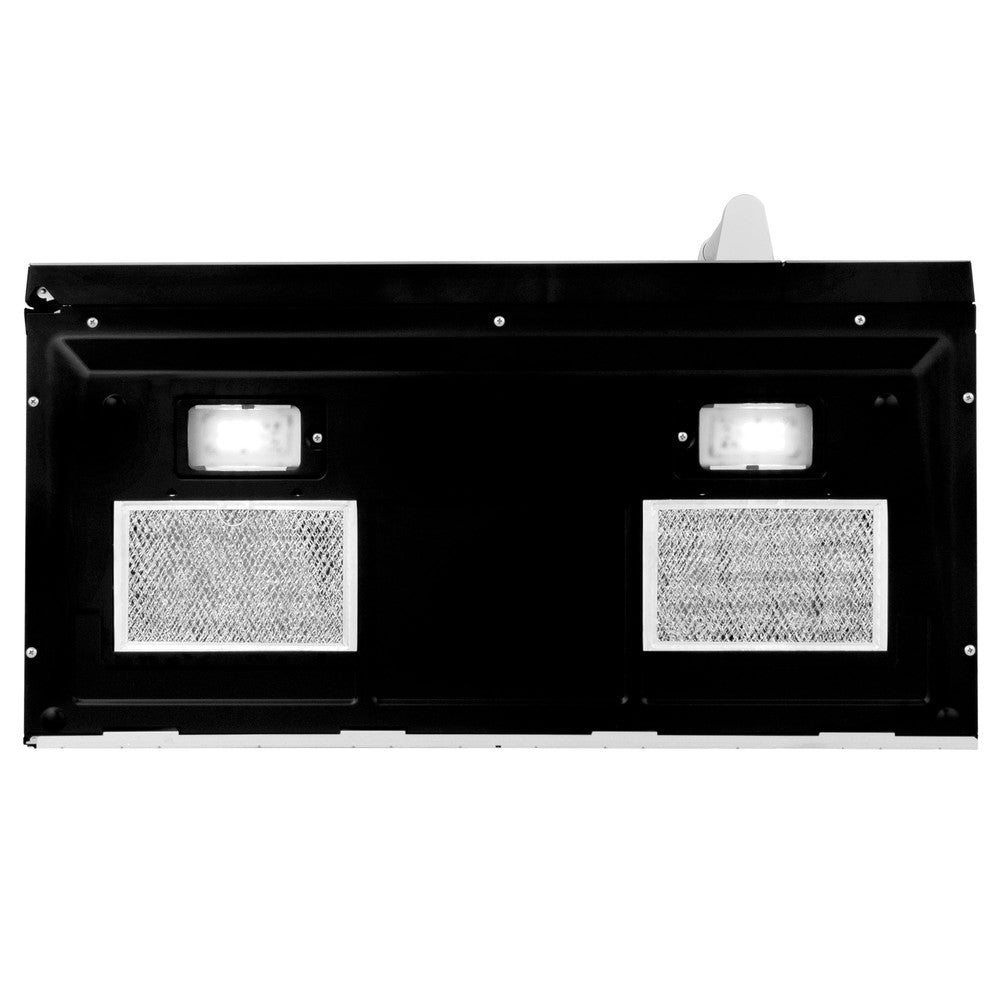 ZLINE Kitchen Package with 30 in. DuraSnow® Stainless Steel Rangetop and 30 in. Over The Range Microwave with Modern Handle (2KP-RTSOTR30)
