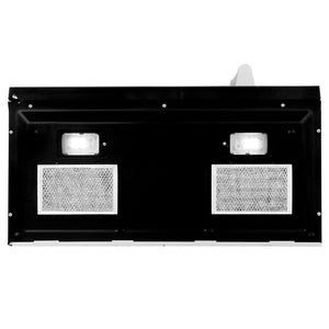 ZLINE Kitchen Package with 30 in. DuraSnow® Stainless Steel Rangetop and 30 in. Over The Range Microwave with Modern Handle (2KP-RTSOTR30)