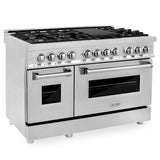 ZLINE 48 in. Professional Dual Fuel Range in Stainless Steel (RA48)