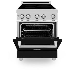 ZLINE 24 in. 2.8 cu. ft. Legacy Induction Range with 4 Element Cooktop and Electric Convection Oven in Stainless Steel (RAIND-24)