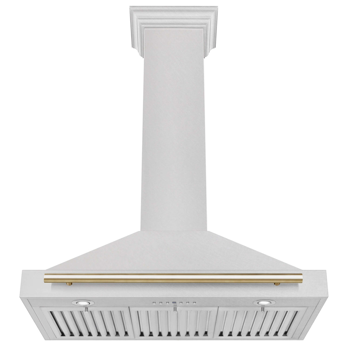 ZLINE Autograph Edition 36 in. Fingerprint Resistant Stainless Steel Range Hood with Accents (KB4SNZ-36)