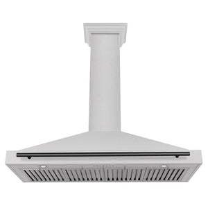 ZLINE Autograph Edition 48 in. Fingerprint Resistant Stainless Steel Range Hood with Accents (KB4SNZ-48)