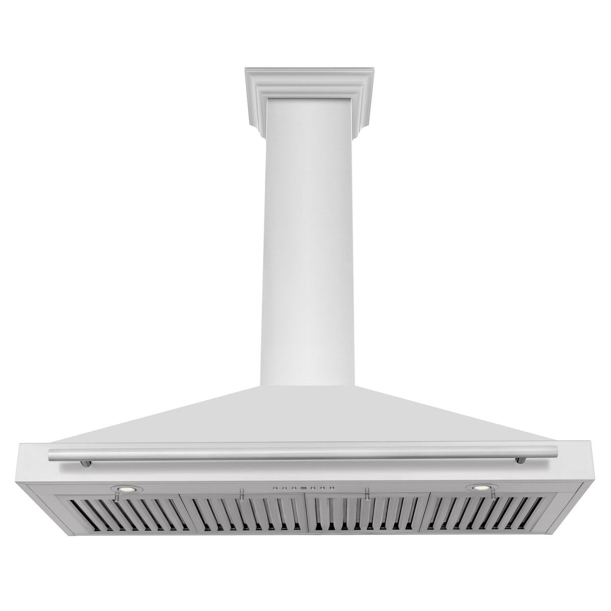 ZLINE 48 in. Stainless Steel Range Hood with Stainless Steel Handle and Colored Shell Options (KB4STX-48)