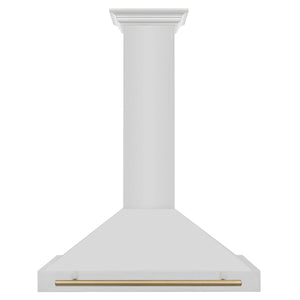 ZLINE Autograph Edition 36 in. Stainless Steel Range Hood with Stainless Steel Shell and Accents (KB4STZ-36)