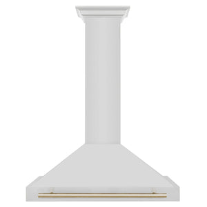 ZLINE Autograph Edition 36 in. Stainless Steel Range Hood with Stainless Steel Shell and Accents (KB4STZ-36)