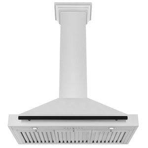 ZLINE Autograph Edition 36 in. Stainless Steel Range Hood with Stainless Steel Shell and Accents (KB4STZ-36)