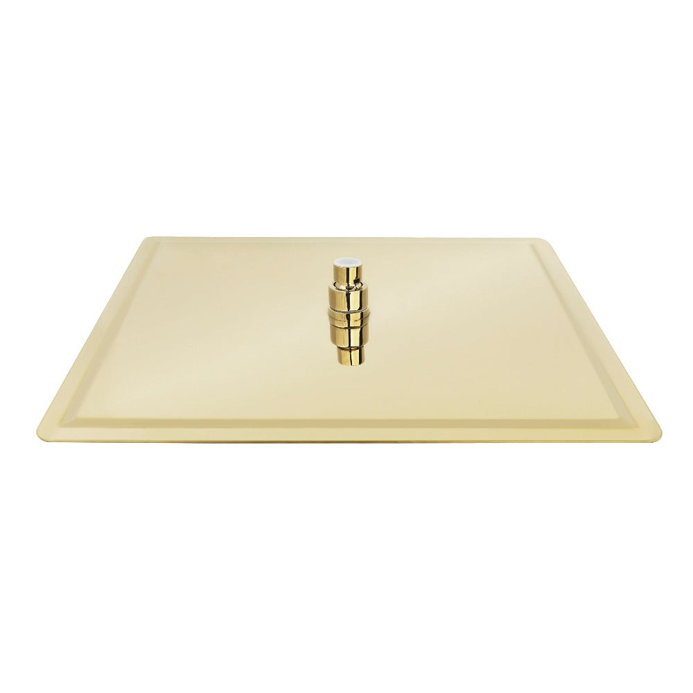 ZLINE Bliss 16 in. Rainfall Shower Head in Polished Gold (BLS-H16-PG)