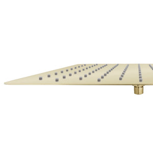 ZLINE Bliss 16 in. Rainfall Shower Head in Polished Gold (BLS-H16-PG)