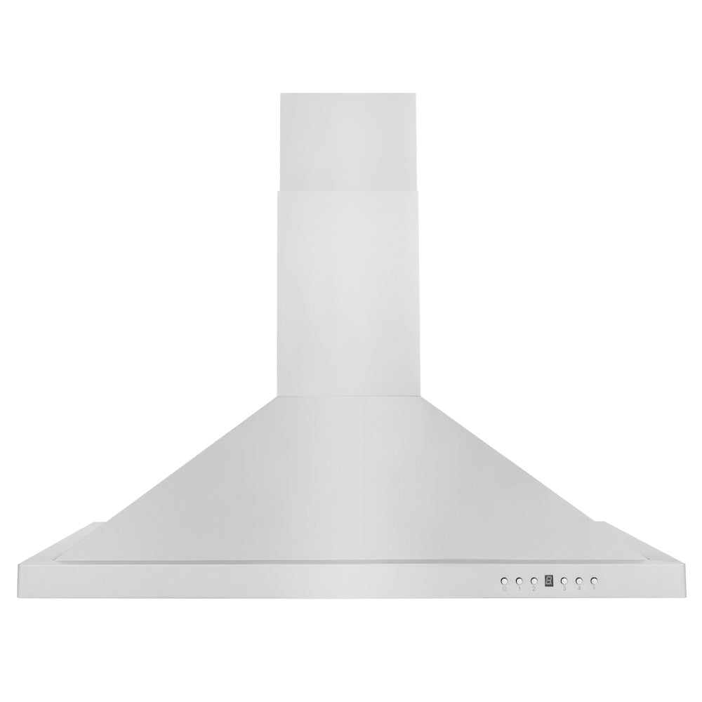 ZLINE 30 in. Kitchen Package with Stainless Steel Gas Range, Convertible Vent Range Hood and Microwave Drawer (3KP-SGRRH30-MW)