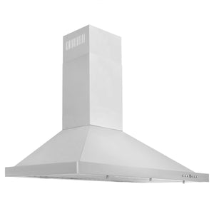ZLINE Kitchen Package with Refrigerator, 30 in. Stainless Steel Rangetop, 30 in. Range Hood, 30 in. Single Wall Oven and 24 in. Tall Tub Dishwasher (5KPR-RTRH30-AWSDWV)