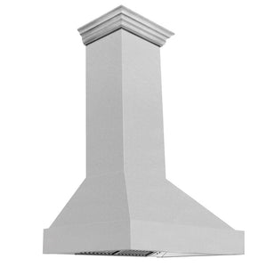ZLINE Fingerprint Resistant Satin Stainless Steel Range Hood (8654SN) 36 Inch