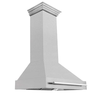 ZLINE 36 in. Fingerprint Resistant Satin Stainless Steel Range Hood (8654SNX-36) Satin Stainless Steel