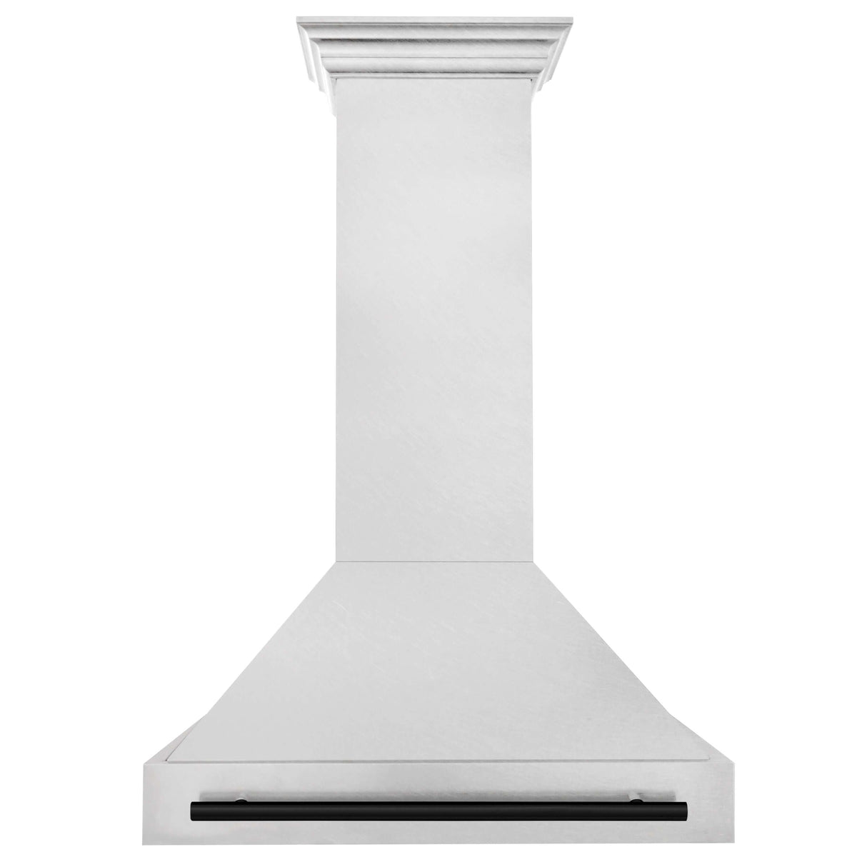 ZLINE Autograph Edition 36 in. Fingerprint Resistant Stainless Steel Range Hood with Stainless Steel Shell and Colored Handle (8654SNZ-36)
