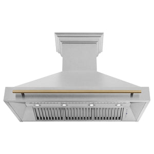 ZLINE Autograph Edition 48 in. Fingerprint Resistant Stainless Steel Range Hood (8654SNZ-48)