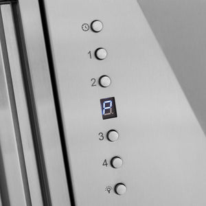 ZLINE Autograph Edition 30 in. Kitchen Package with Stainless Steel Dual Fuel Range and Range Hood with Champagne Bronze Accents (3AKP-RARHDWM30-CB)