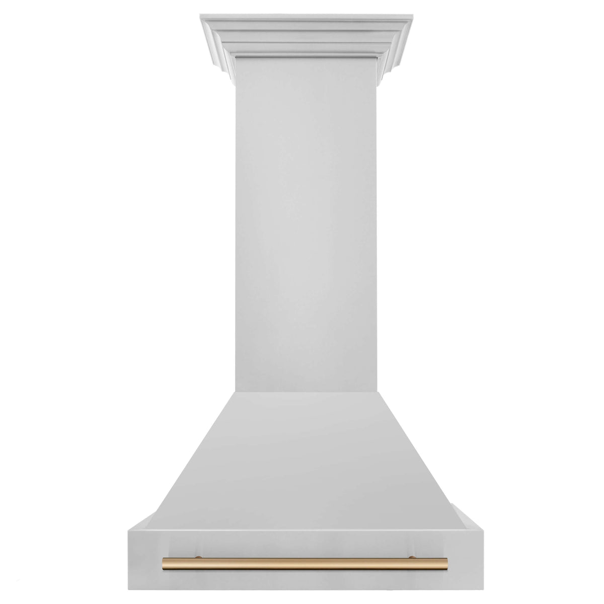 ZLINE Autograph Edition 30 in. Stainless Steel Range Hood with Stainless Steel Shell and Handle (8654STZ-30)-Range Hoods-8654STZ-30-CB ZLINE Kitchen and Bath