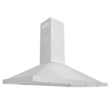 ZLINE Convertible Vent Wall Mount Range Hood in Stainless Steel (KB) 48-inch side view