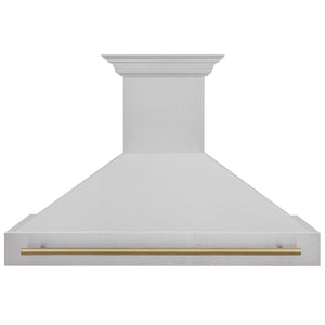 ZLINE Autograph Edition 48 in. Fingerprint Resistant Stainless Steel Range Hood (8654SNZ-48)