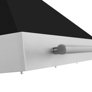 ZLINE 48 in. Stainless Steel Range Hood with Stainless Steel Handle and Colored Shell Options (KB4STX-48)