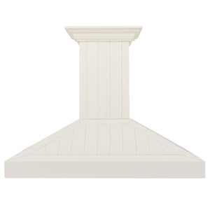 ZLINE Wooden Wall Mount Range Hood in Cottage White (KPTT)