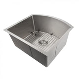 ZLINE 22 in. Telluride Undermount Single Bowl Kitchen Sink with Bottom Grid (SCS-22)