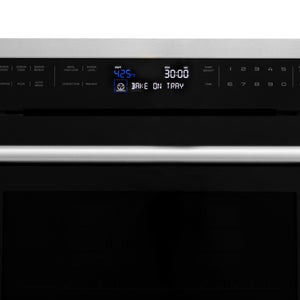 ZLINE 24 in. Stainless Steel Built-in Convection Microwave Oven with Speed and Sensor Cooking (MWO-24)
