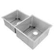 ZLINE 32" Jackson Undermount Double Bowl Sink (SRDL) - Rustic Kitchen & Bath - ZLINE Kitchen and Bath