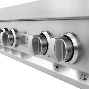 ZLINE 36 in. Legacy Gas Rangetop with 6 Burners and Porcelain Cooktop in Stainless Steel (RT36)