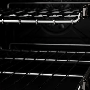 ZLINE Autograph Edition 48 in. 6.0 cu. ft. Legacy Dual Fuel Range with 7 Burner Gas Cooktop and 2 Electric Ovens in DuraSnow® Stainless Steel and Polished Gold Accents (RASZ-SN-48-G)