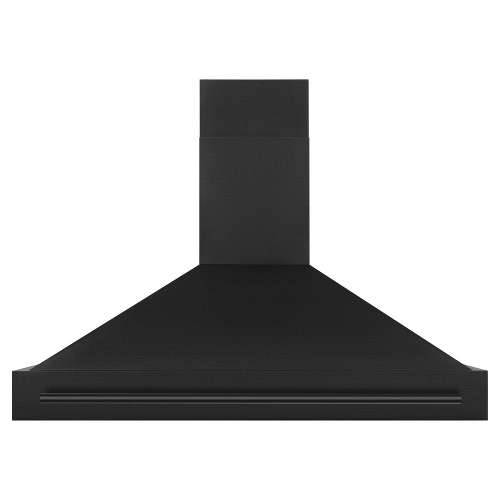 ZLINE Black Stainless Steel Range Hood with Black Stainless Steel Handle (BS655-BS)