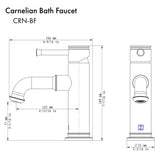ZLINE Carnelian Bath Faucet (CRN-BF)