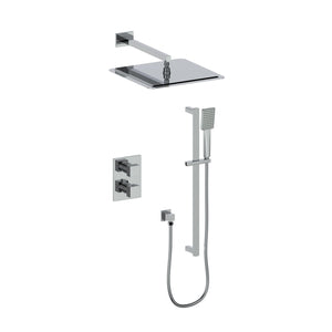 ZLINE Crystal Bay Thermostatic Shower System in Chrome