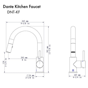 ZLINE Dante Kitchen Faucet (DNT-KF)