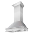 ZLINE Kitchen and Bath, ZLINE Designer Series DuraSnow® Wall Mount Range Hood (8656S), 8656S-30,