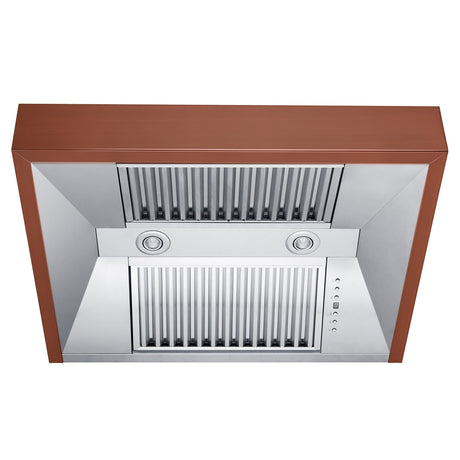 ZLINE Designer Series Under Cabinet Range Hood in Copper (8685C)