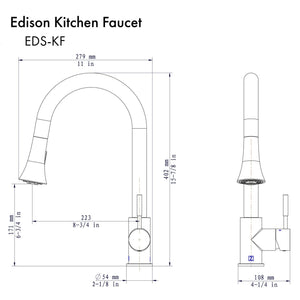 ZLINE Edison Kitchen Faucet (EDS-KF)